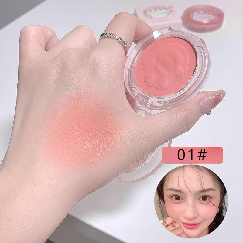 Single Colour Blush PaletteMatte Natural Blush ClayFacial Highlighting & ContouringBlush CreamMakeup
