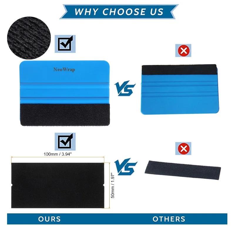 Professional Vinyl Wrap Tool Kit - All-in-One Set for Car & Window Tinting with Squeegee, Trimmer & Application Tools
