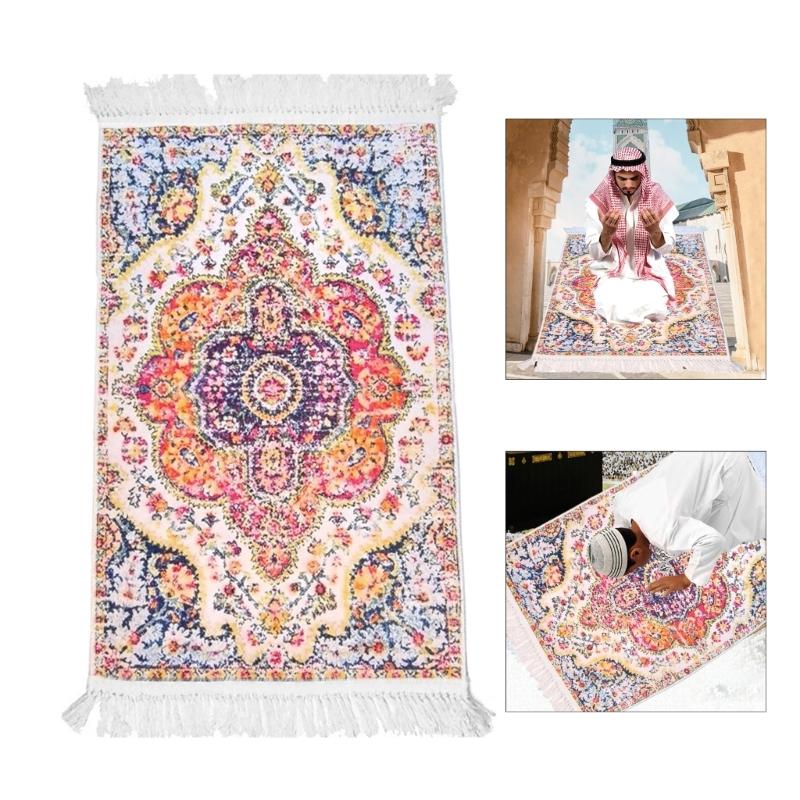 Mosque Prayer Mat Islamic Prayer Mats For Men Women and Children in Elegant Color Optional 1PC