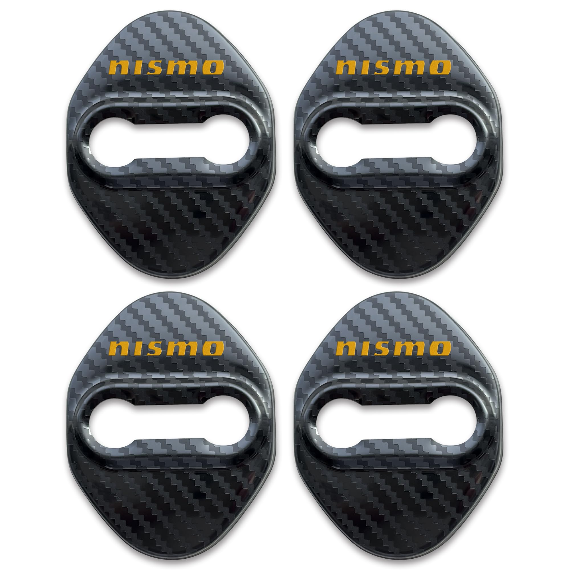 

[JLMFC] Накладка на дверной фиксатор Nismo для автомобилей Nismo, Накладка на дверной замок, Тип наклейки, Набор из 4 штук (многокрасочный)