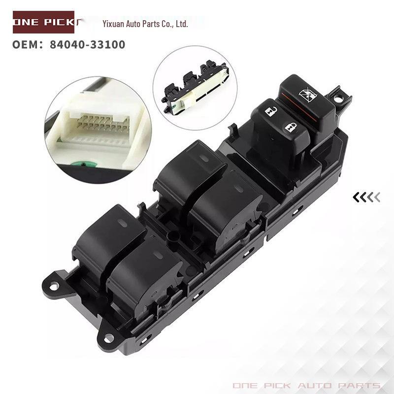 84040-33100: Main Power Window Regulator Switch for Toyota Reiz