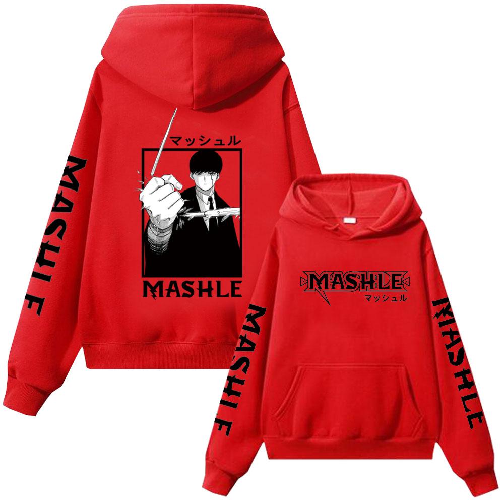 Anime Mashle Magic And Muscles Graphic Printed Hooded Men Women Hoodies Oversized Casual Sweatshirt Harajuku Unisex Streetwear