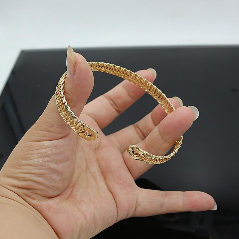 Personality Women Open Bangles Adjustable Arrow Bracelet Bangles Gold Arrow Cuff Bracelets for Ladies pulsera infinito