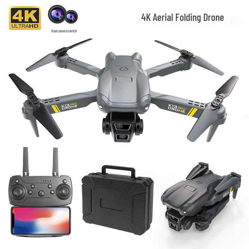 K13MAX Foldable Drone with HD Dual Camera and Altitude Hold, Remote Control Quadcopters for Aerial Photography