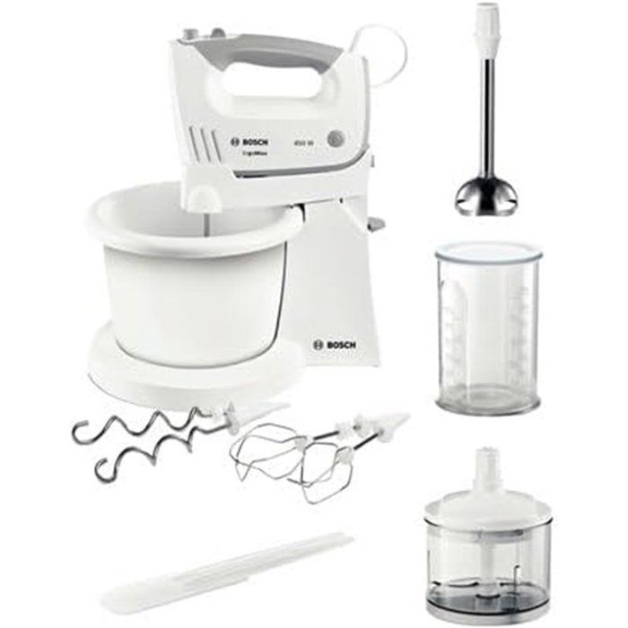 Mixeur - BOSCH - MFQ36490 - Blanc - 220-240V - 50/60 Hz