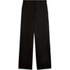 PUMA Fashionable Breathable Comfortable Versatile Knitted Sports Pants Women bottoms Black 687717-01
