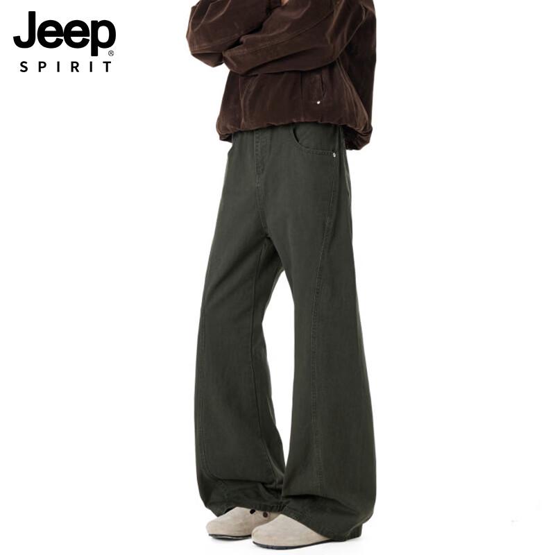 

JEEP SPIRIT Men s Cotton Street Style Flared Jeans M