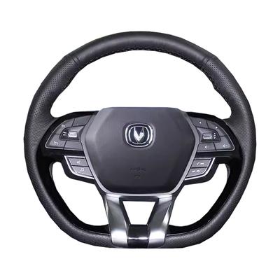 Hand Stitching Car Steering Wheel Cover Wrap for Changan CS95 2019 - 2026 Braid On Steering-wheel Holder Protector
