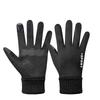 Men's Suede Plush Windproof Touchscreen Gloves for Autumn/Winter: Warm, Non-slip, Ideal for Hiking, Cycling, Driving, and Running