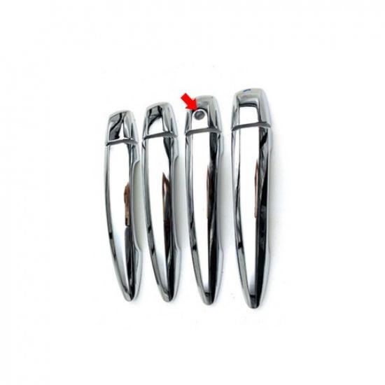 Fit For Nissan Rogue 2021-2023 Chrome Exterior Outside Door Handle Cover Trim 8X