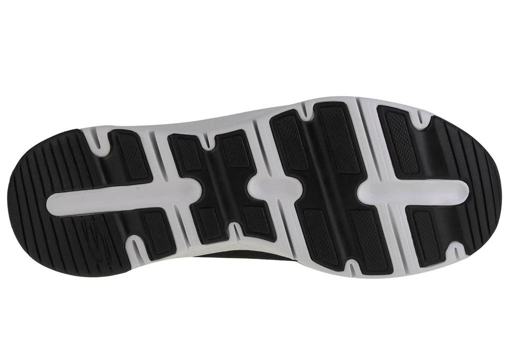 Skechers Arch Fit 232040-BKW, Herre, Joggesko, svart