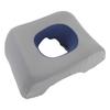 Face Down Pillow Soft Ergonomic Hollow Headrest Face Cushion for Salon Massage Beauty Bed Gray Blue