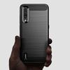 Shockproof Case For Mi 9 Lite Mi 9lite Phone Cover Silicone Brushed Cases For Xiaomi 9lite Mi9 Lite Carbon Fiber Case