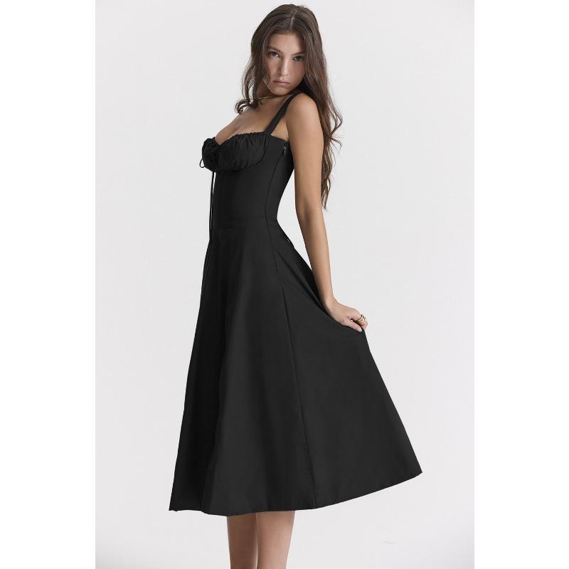 Summer Dress with Camisole, Gentle Style Dress, Children's French Style Dress