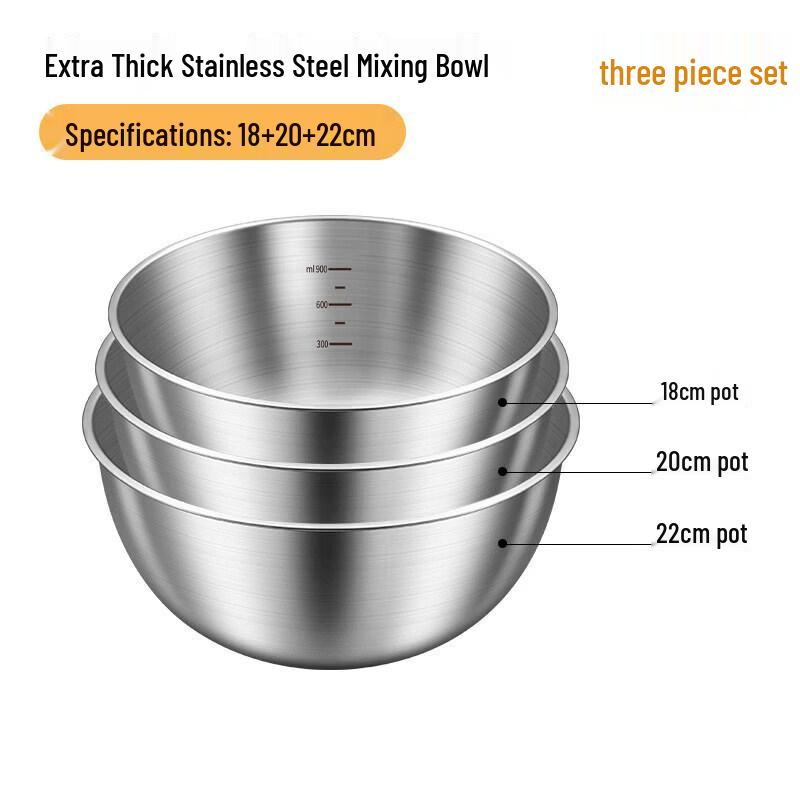Qiwei Multi-purpose Enamel Kitchen Mixing Bowl