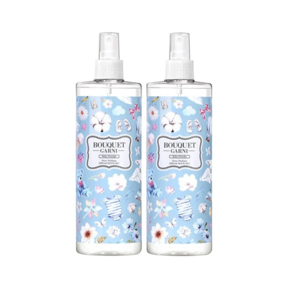 Bouquet Garni Baby Powder Deep Perfume Fabric Mist 500ml*1Pc/2Pcs