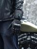 KEMIMOTO Electric Heated Gloves for Made of Goat Separate heating on the back and and Large battery level PSE power shock For motorcycles and outdoor