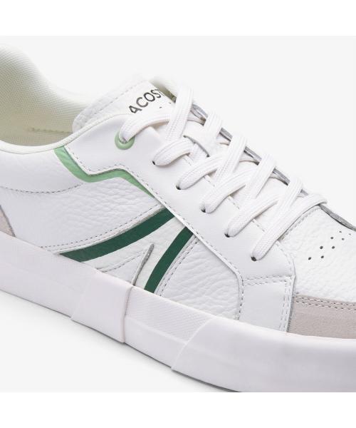 Lacoste L004 Contrasted Leather Sneakers RZ0026W55G 082 [Shipped from Korea] 100% Authentic