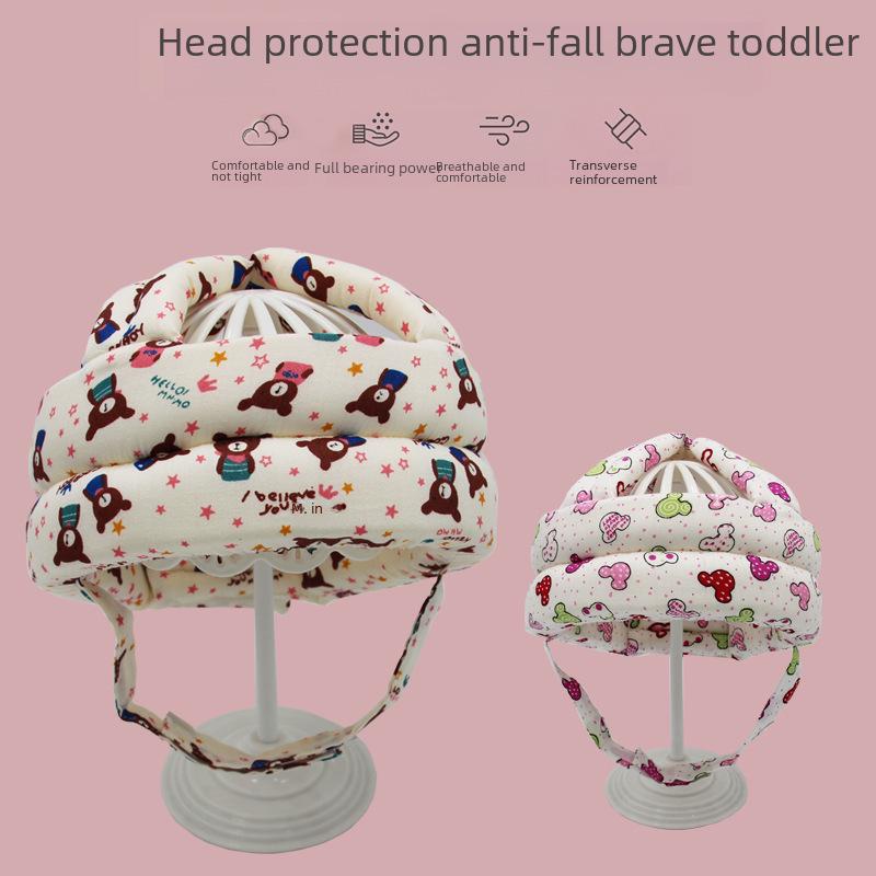 2023 Baby Toddler Safety Helmet: Anti-Collision Cotton Hat for Learning To Walk