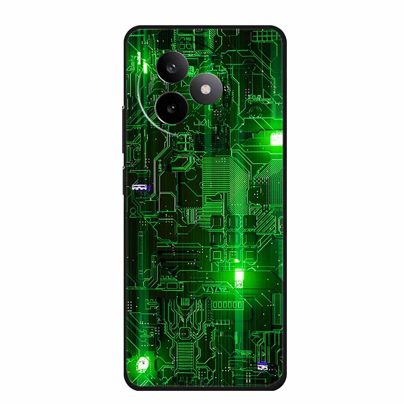 Handyhülle Für Redmi K80 Ultra Rückseitenabdeckung Hülle Stoßfest Schwarz Silikon Weiche Hülle Für Xiaomi Poco M6 4G Redmi 13 4G 5G Hülle