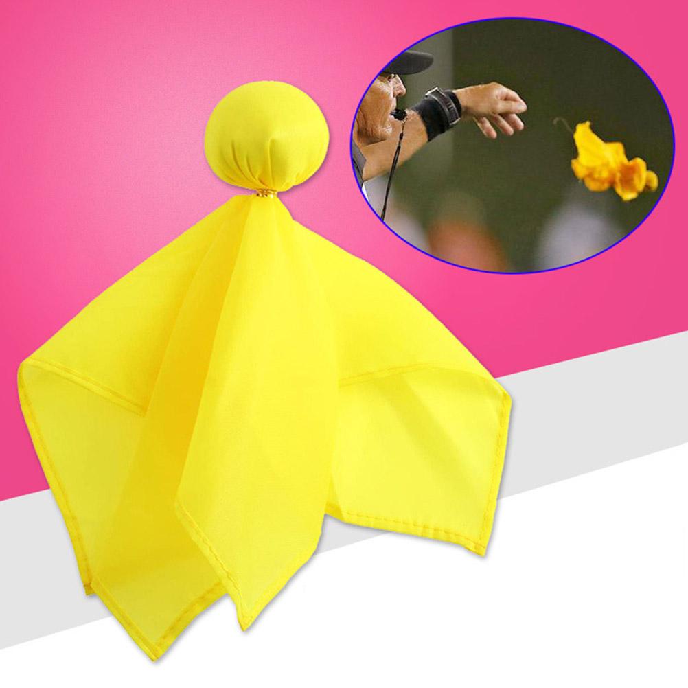 6PCS Football Penalty Flags Bright Color Referee Flags for Football Match