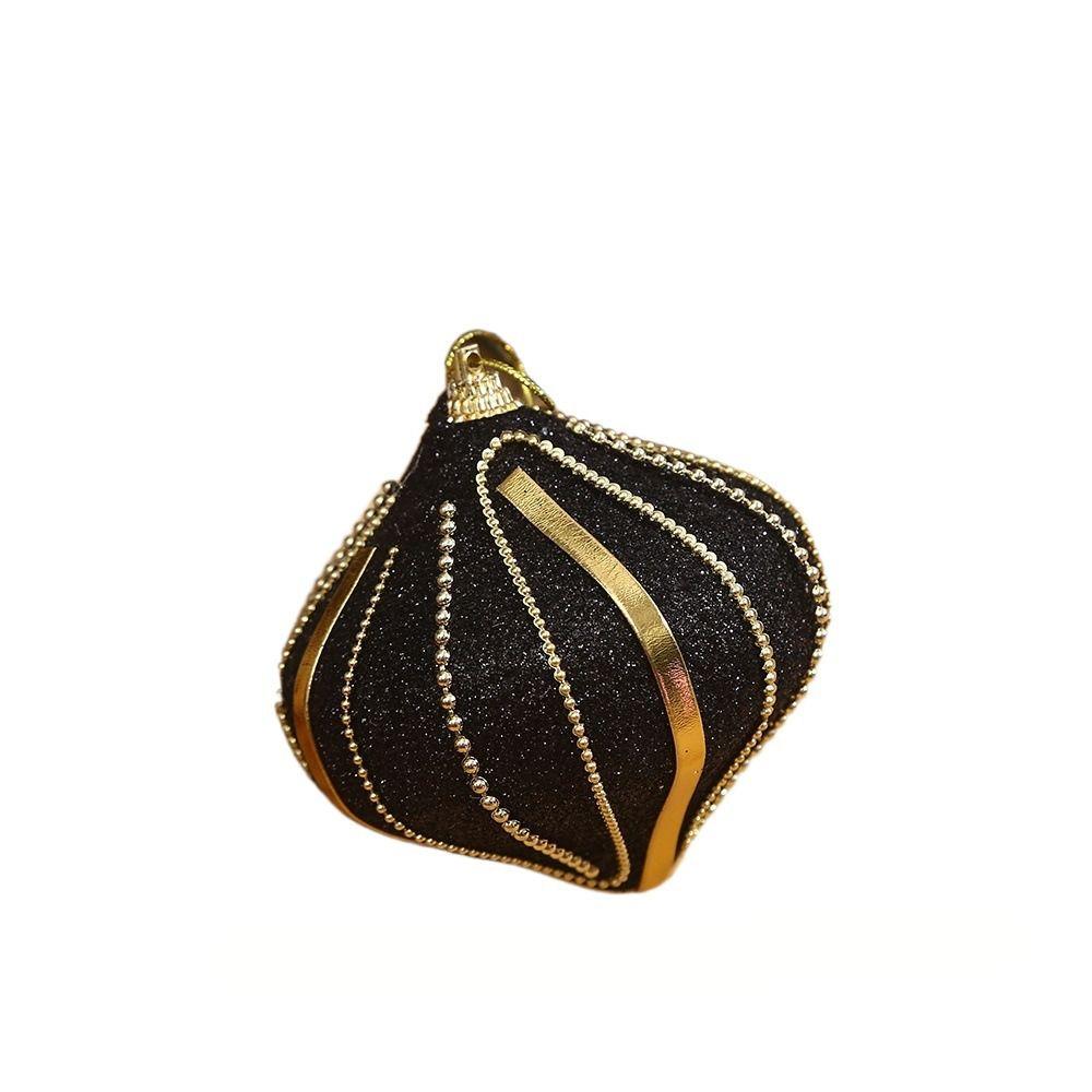 

Shining Christmas Ball with Sequins and Ribbons Christmas Tree Pendant Wedding Style A