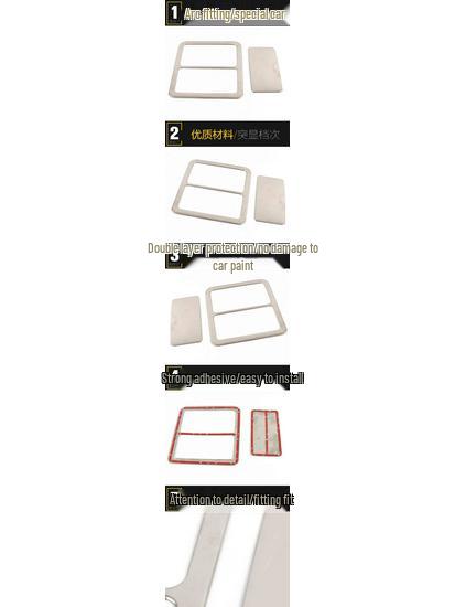 Front Row Reading Light Frame & Console Sunglasses Case Decor for Dongfeng Fengshen AX7