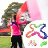 Kids Cooperative Stretch Band Rally Ring Creative Movement Prop Entertainment Toy Rope for