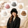 Windproof Knit Beanie Hat Cold-Resistant Warm Knitted Cap Stylish Slouchy Winter Hat  Outdoor Wear