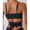 Women's Red Cut Out One Piece Swimsuit Criss Cross Straps High Cut Monokini Bathing Suit