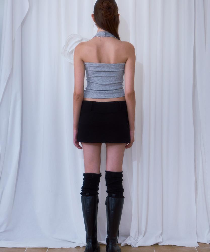 ROSEFRANTZ Pocket Mini Skirt [Black]