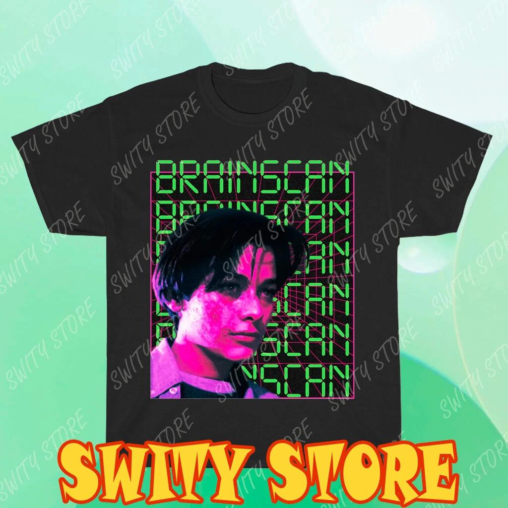 Men s and Women s T-shirts Brainscan Brain Scan Sci-Fi Movie XL