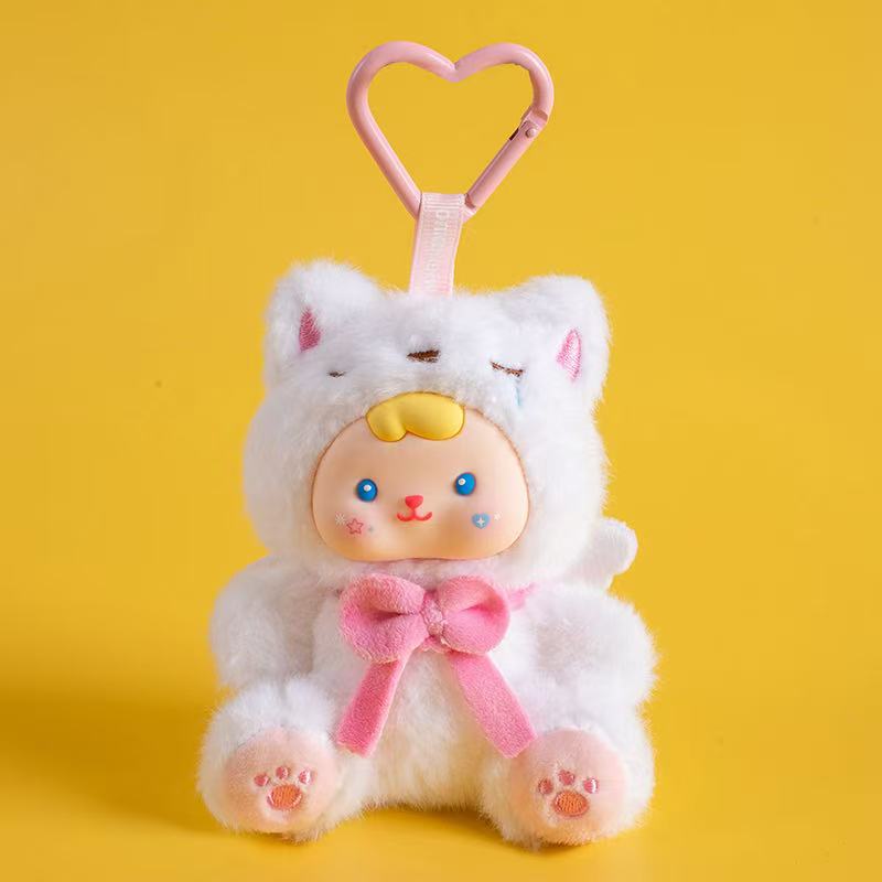 13cm Simulated Angel and Demon Pendant Filled Plush Toy Figurine, Cartoon Anime Cute Pillow, Children s Birthday Gift, Fun Doll