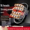 Professional 16-Head Fascia Massage Gun for Home Fitness: Deep Relaxation for Muscle, Waist, and Leg.