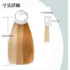 Bummseven 100% Natural Human Hair Color Test Bundle 3 Colors Brown Beige Blonde 10 Strands Each 20cm Hair Dye Color Chart
