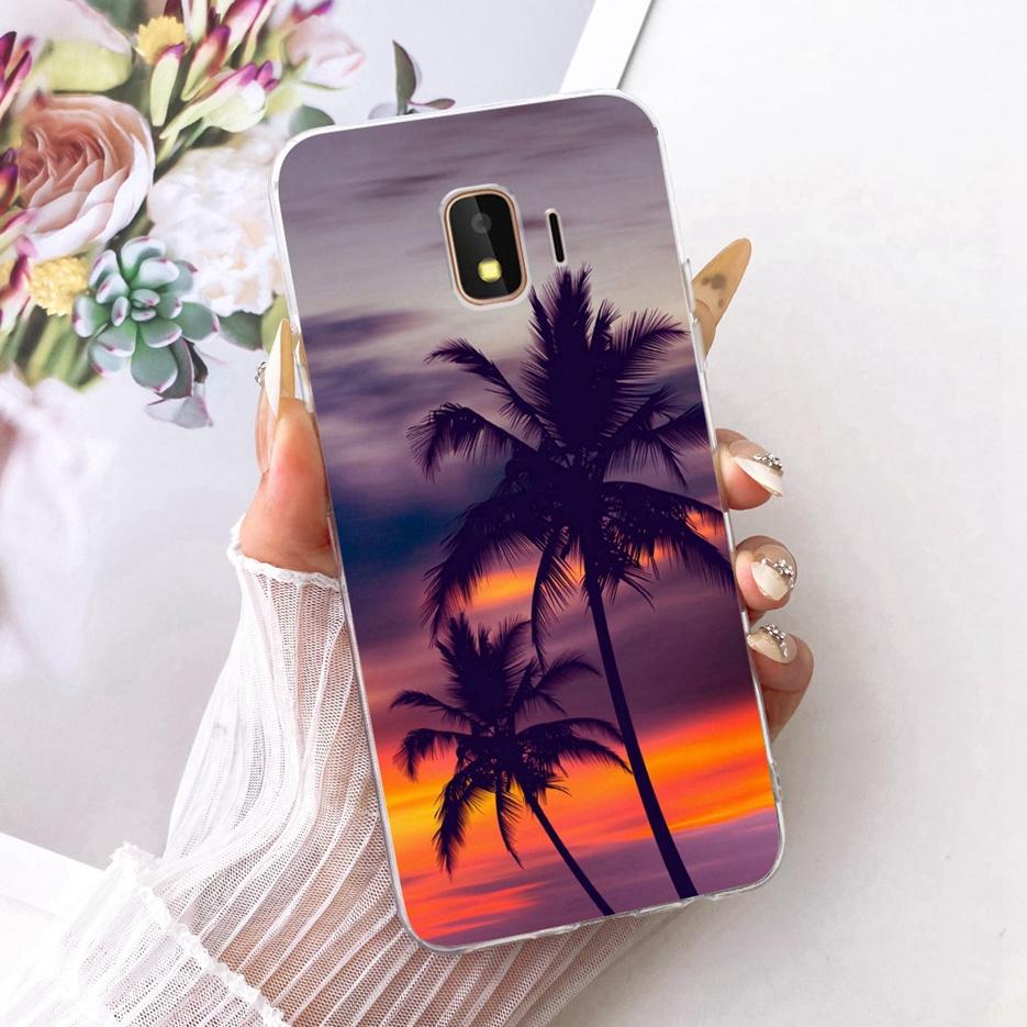 

For Samsung Galaxy J2 Core 2018 Case SM-A260F Luxury Butterfly Tree Painted Cover Soft Slim Phone Case For Samsung J2 Core Shell Galaxy J2 Core