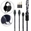 Upgrade 4.4mm Balanced Male Silver Plated Cable for HD580 HD650 HD58X Headphones for Enjoy Clear and Detailed Sound