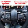 LED Steering Wheel Button remote control switch touch screen volume for VW Golf MK6 Polo Jetta MK5 Touran Caddy Bora accessories