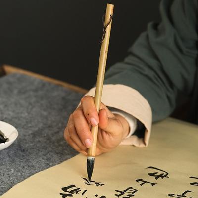 Pinceau d'écriture pour l'huile, l'aquarelle et les Écritures, pinceau de peinture d'art traditionnel, fournitures d'art