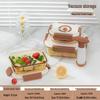 High Borosilicate Glass Vacuum Food Storage Set