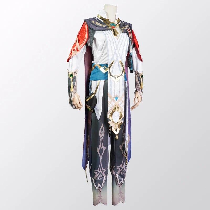 Impact Kaveh Cosplay Costume Adult Carnival Uniform Wig Anime Halloween Party Costumes Masquerade Women Game