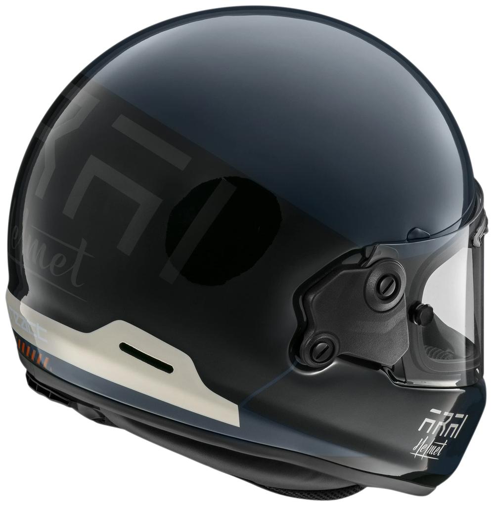 Arai RAPIDE NEO REACT Full Face Motorcycle Night 54cm Helmet, Blue,