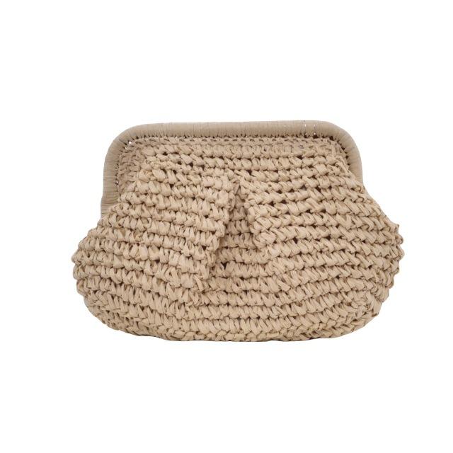 Umsif Women Stro Wolken Clutch Draagbare Schouder Crossbody - Casual Outdoor Strand Vakantie Ketting Riem Dames Crossbody Tas