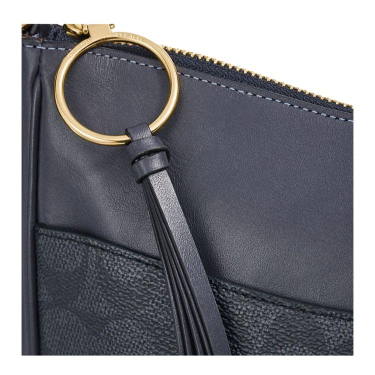 Coach Classic Monogram Canvas Leather Crossbody Bag Large Women bags Black 38579-GDO3N
