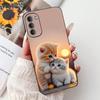 For Motorola Moto G51 Case Moto G71 5G Luxury Painetd Cover Soft Silicone Phone Case For Motorola G51 G 71 MotoG51 MotoG71 Shell