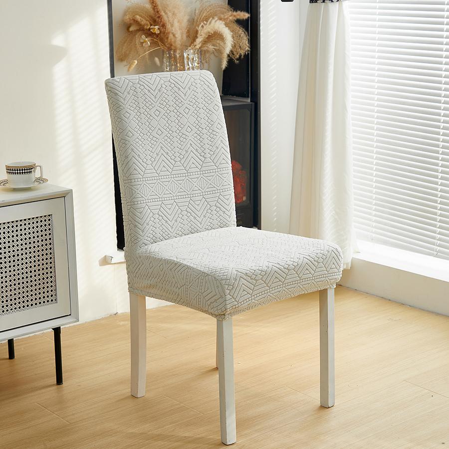 Premium High Quality Jacquard Color Chair Cover Set Household General Chair Cushion Stool Protector - Easy Fit Whole Chair Protection 1pc 1180₽