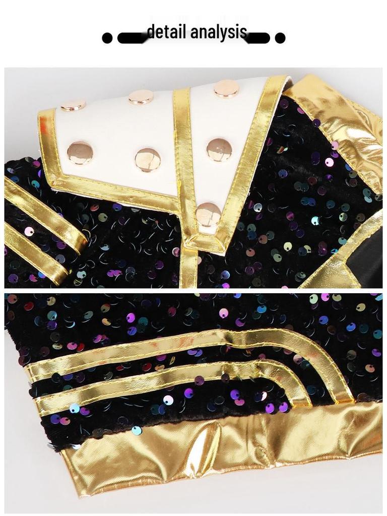 Costume de Cosplay Anime Chasseur de Démons - Tenue de Performance Noire et Or pour Lumi, Zoe, Mila