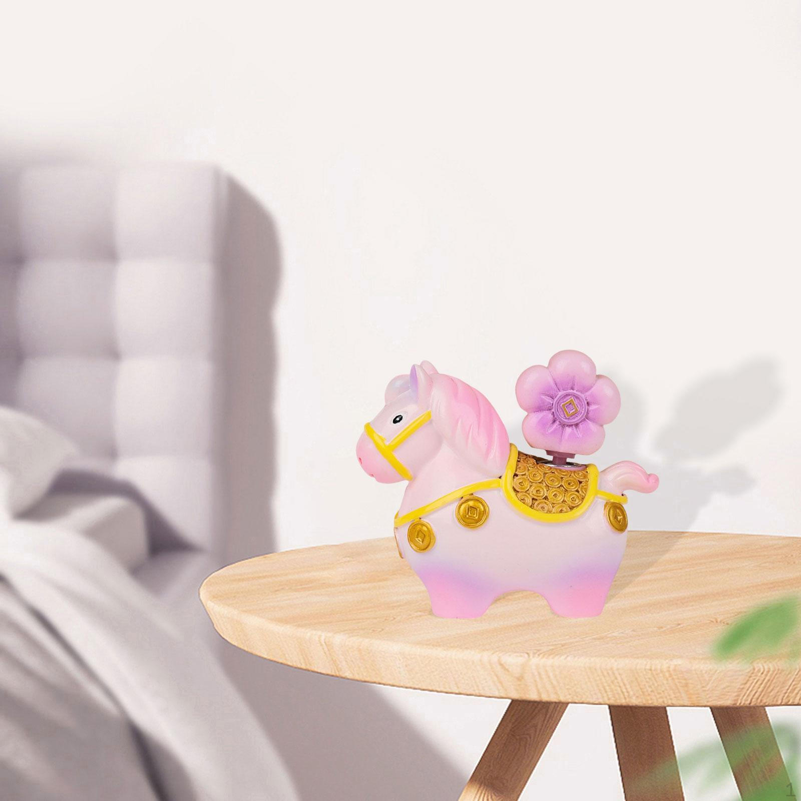 

Chinese Horse Year Decorations Doll Figurine Animal Statue style F