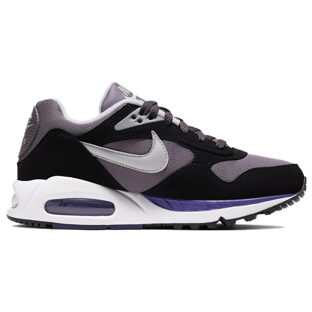 Nike Air Max Correlate Bequeme Sportliche Low-Top Freizeitschuhe Kinder Sneaker Schwarz Lila 511417-500