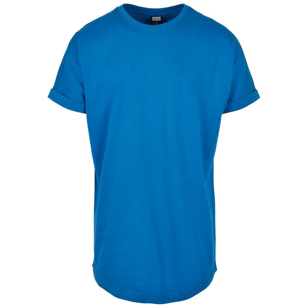 Urban Classics Mens Long Turn Up Shaped T-Shirt